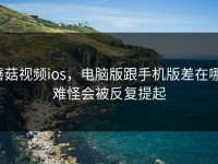 蘑菇视频ios，电脑版跟手机版差在哪，难怪会被反复提起